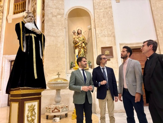 Santa Rita se hace un TAC revelador: la imagen de la iglesia de San Lorenzo de Murcia podría ser de Salzillo 