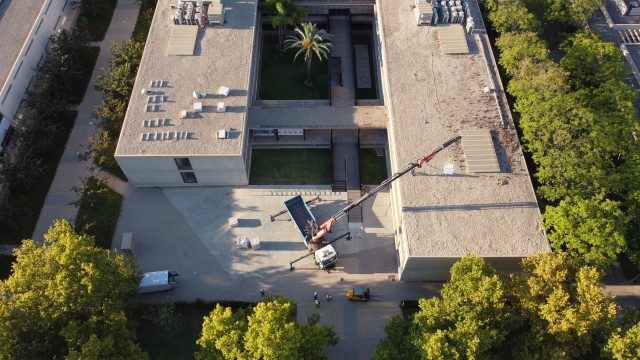 La UA inicia las obras de dos de las ocho plantas fotovoltaicas previstas en el campus

