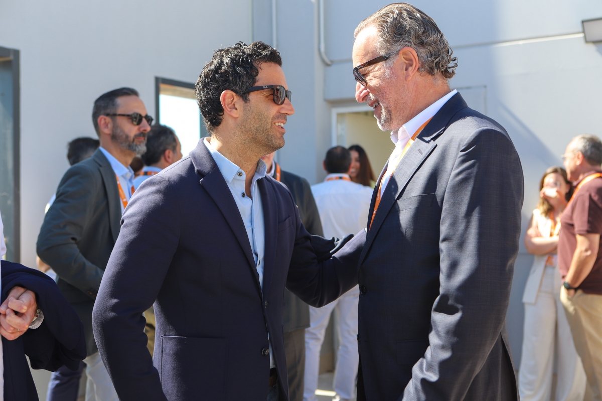 Juan Antonio Sagredo y César Villalba. - Foto: STOCKMEIER Juan Antonio Sagredo y César Villalba.