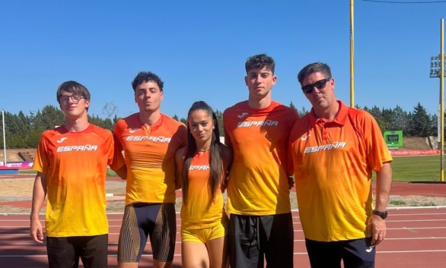 El Encuentro de relevos España-Portugal deja el debut internacional de Pablo Lozoya y Hugo Pérez