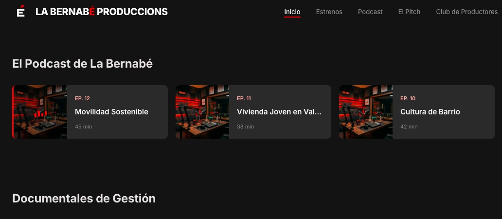 Captura de pantalla de la web todavía en construcción. - Foto: VP Captura de pantalla de la web todavía en construcción.