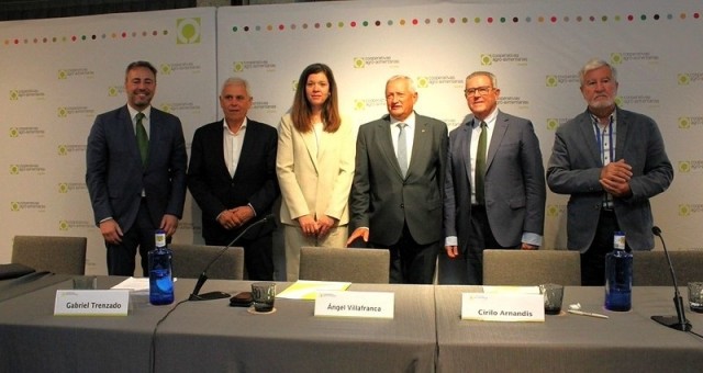 Ángel Villafranca, reelegido presidente de Cooperativas Agro-alimentarias de España