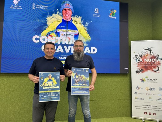 Adam Raga, excampeón del Mundo, presenta en La Nucía su documental 'Contra la Gravedad'
