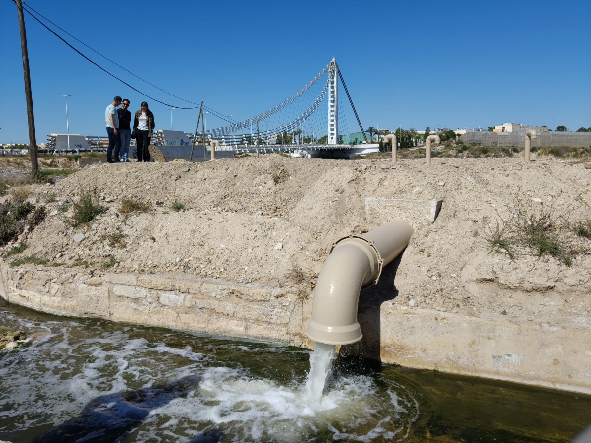Nuevo hito para el riego de huertos Unesco de Elche: baja salinidad por el aporte de agua regenerada 