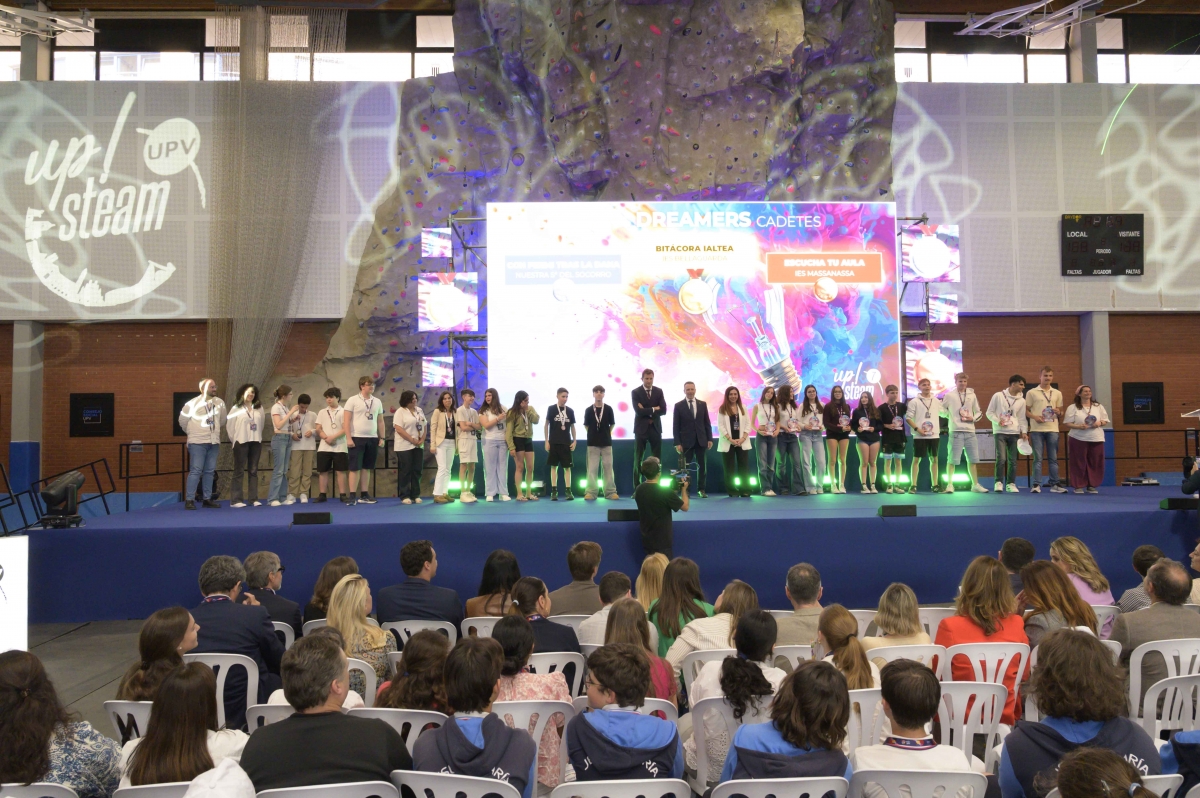 Jóvenes de las tres provincias valencianas conquistan la UPV con sus inventos en la gala final de Up! Steam 7