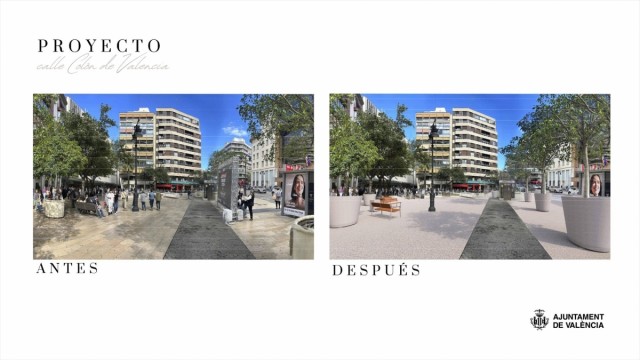 Catalá marca el inicio de las obras en Marqués del Turia el 22 de junio y promete una calle Colón 