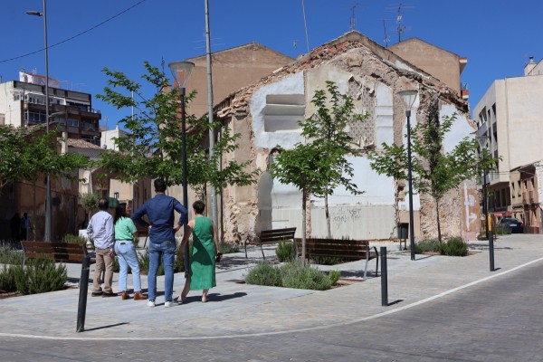 La Ermita de San Roque de Yecla se suma a la transformación del entorno de San Francisco: obras en el templo más antiguo de la ciudad