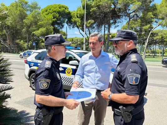  La Policía Local aumenta la vigilancia en la zona del Pinar del Grau de Castelló ante los últimos robos