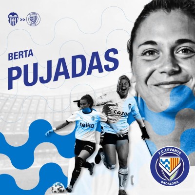 El Valencia traspasa a Berta Pujadas al Levante Badalona
