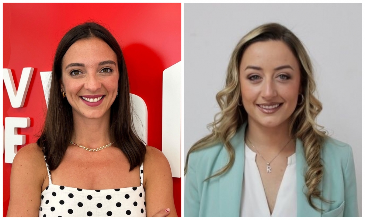 Nuria Llopis (PSPV) y Rocío Gil (PP).