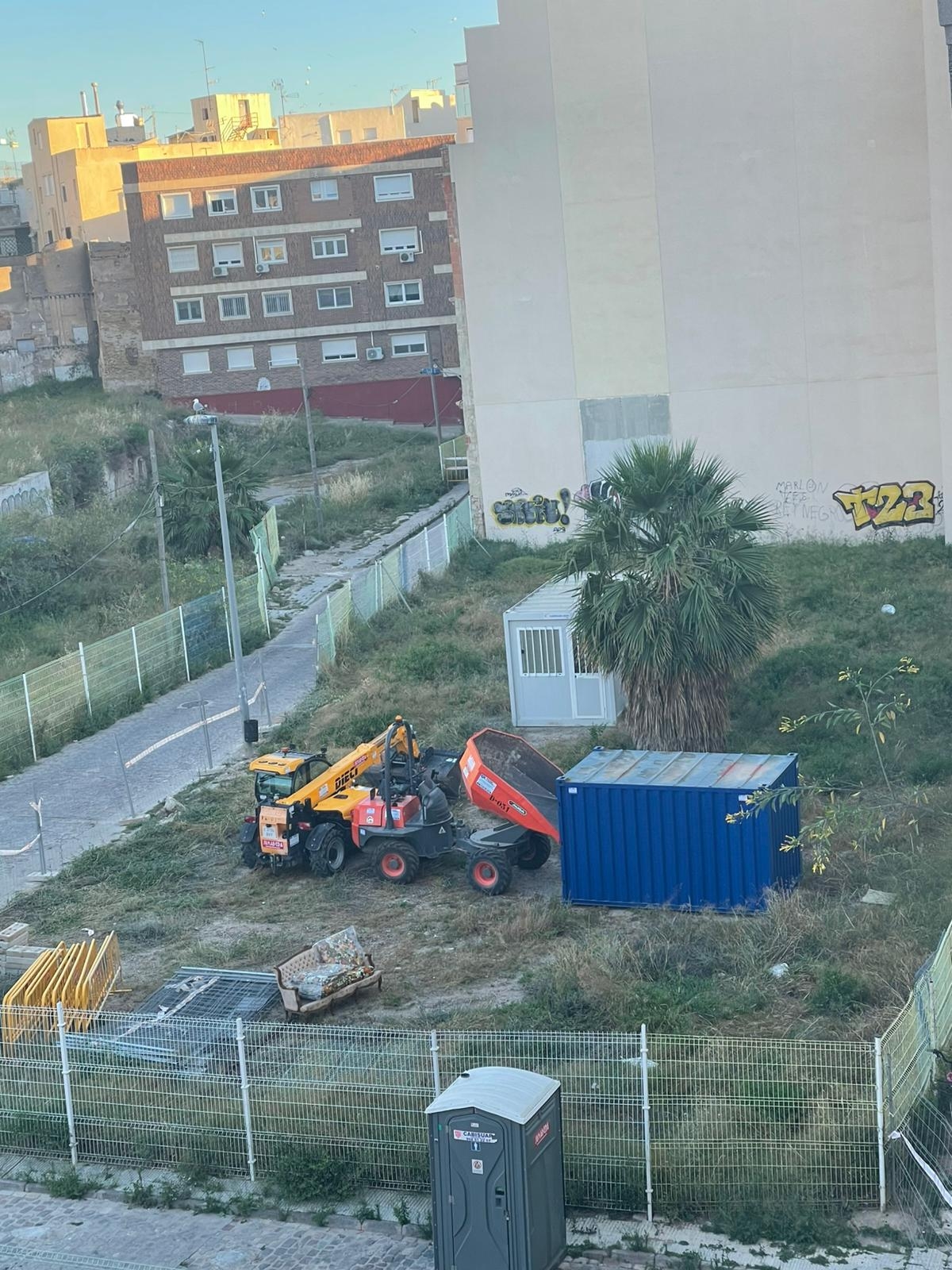 La Coordinadora del Molinete denuncia en el juzgado las obras de Morería Baja impulsadas por el Ayuntamiento