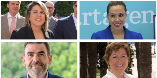 Los cuatro últimos alcaldes de Cartagena se rebelan contra la moción: 