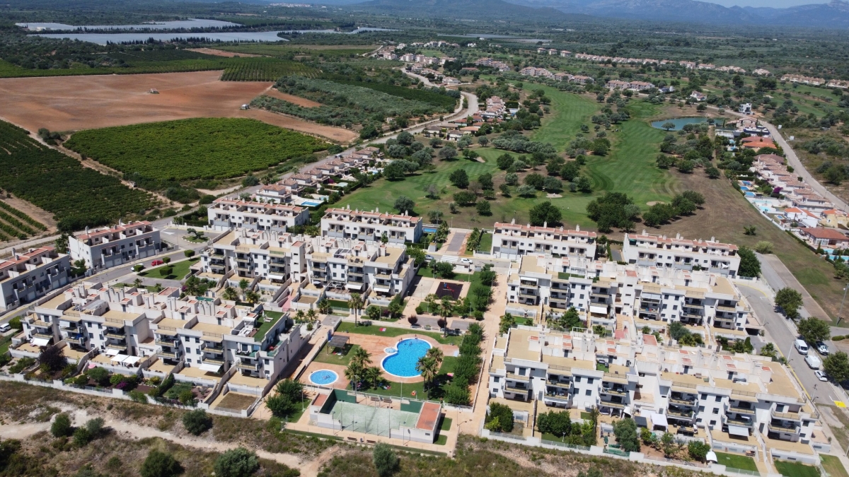 Vista aérea de una de las comunidades de la Entidad Urbanística Panorámica.