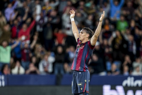 Espí es el sexto levantinista en superar la barrera de los 10 goles en una temporada