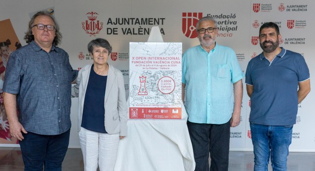 Valencia acoge el X Open Internacional Fundación València Cuna, válido para el ranking mundial de ajedrez