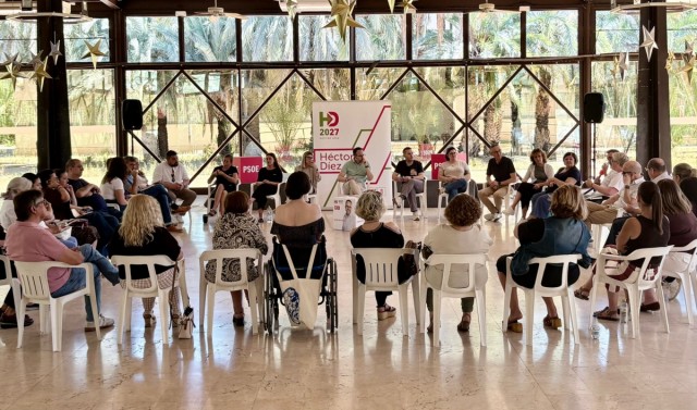 Héctor Díez propone en Elche la transversalidad de la discapacidad en todas las áreas del Ayuntamiento
