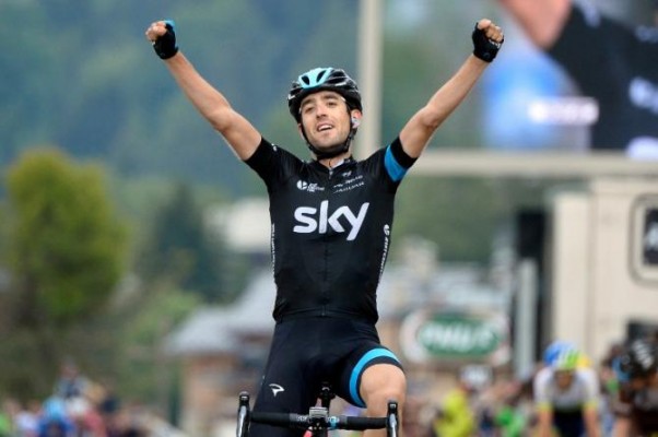 Mikel Nieve consigue el primer triunfo español en el Giro y Amador es el nuevo líder