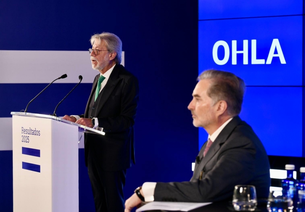 OHLA gana 7,8 millones de euros en el primer trimestre, frente a pérdidas en 2025, y dispara su Ebitda
