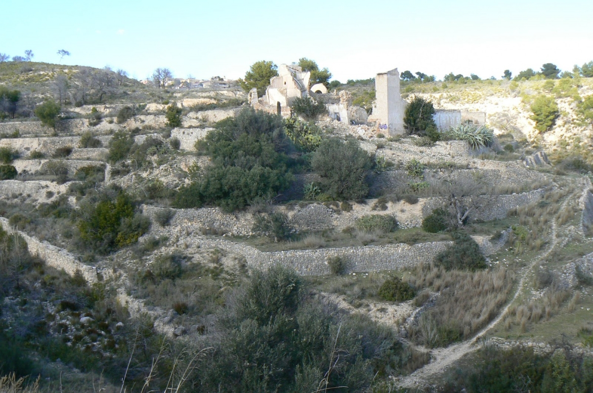 La Alquería de Lliriet en Benidorm entra en la lista roja de Hispania Nostra por su estado de abandono