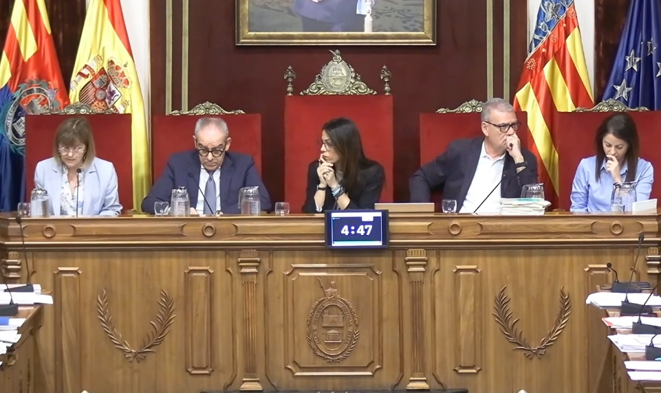 Aurora Rodil durante su intervención - - AP Aurora Rodil durante su intervención -