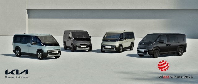 Kia EV4 y PV5, galardonados en los Red Dot Design Awards 2026