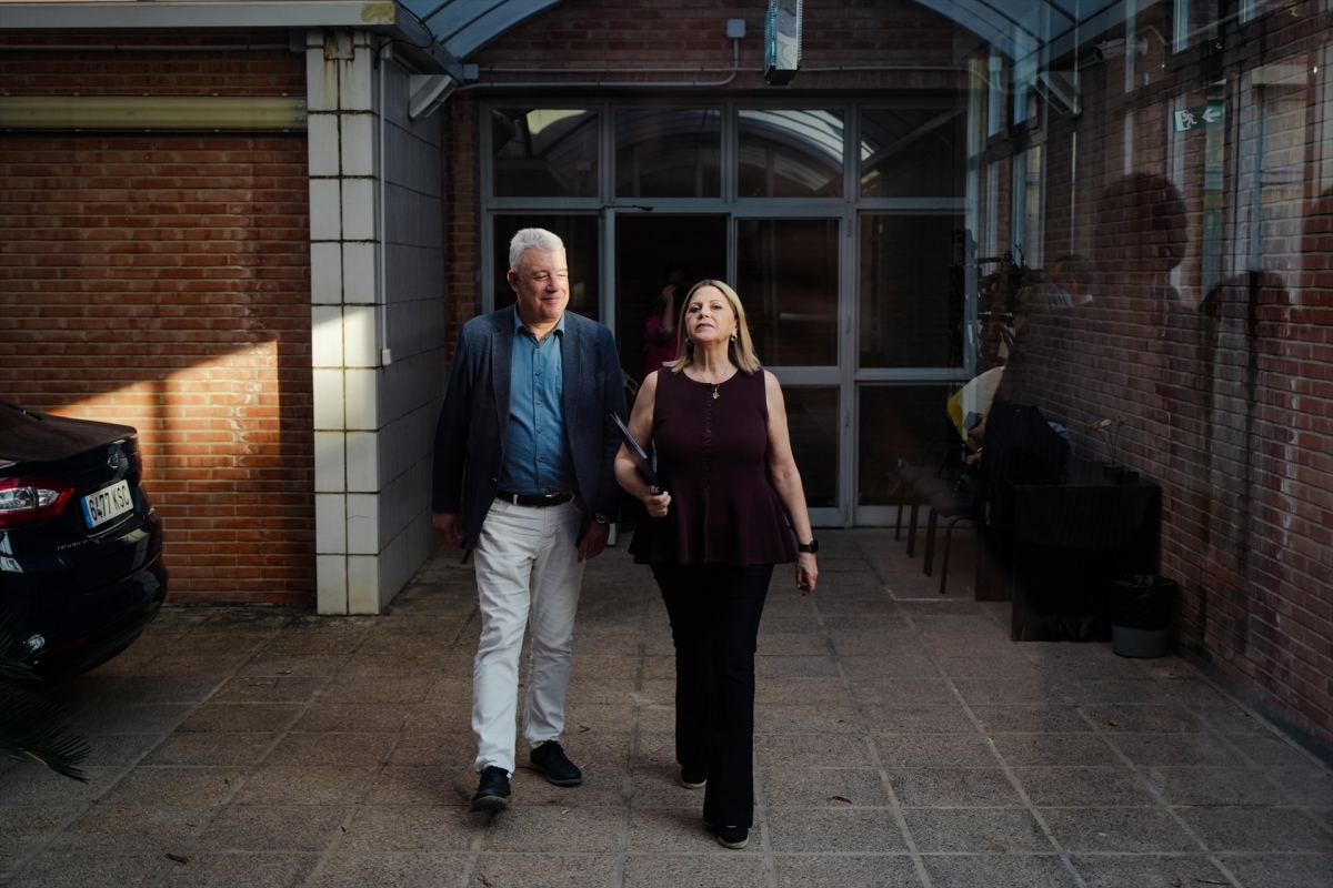 La consellera y el secretario autonómico de Educación, Carmen Ortí y Daniel McEvoy.