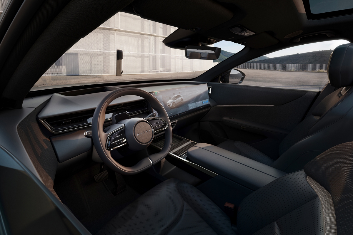 Mazda CX-6e: artesanía interior inspirada en la tradición japonesa