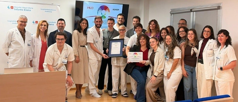 El Infanta Elena, primer hospital del mundo en recertificarse con nivel Excelente en Buenas Prácticas de Humanización en Cuidados Intensivos
