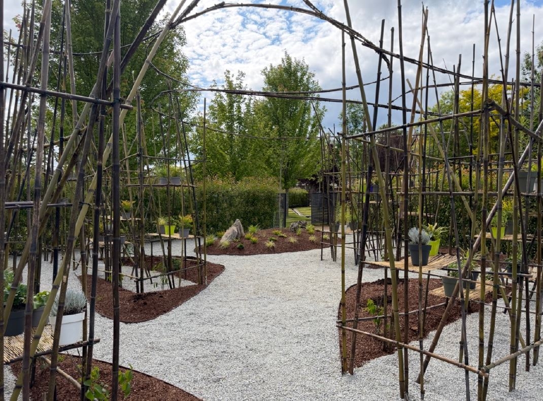 El jardín interactivo de bambú con corazón murciano que 'ha explotado' en Galicia: Ismael Pizarro presenta 'Bam-Boom'