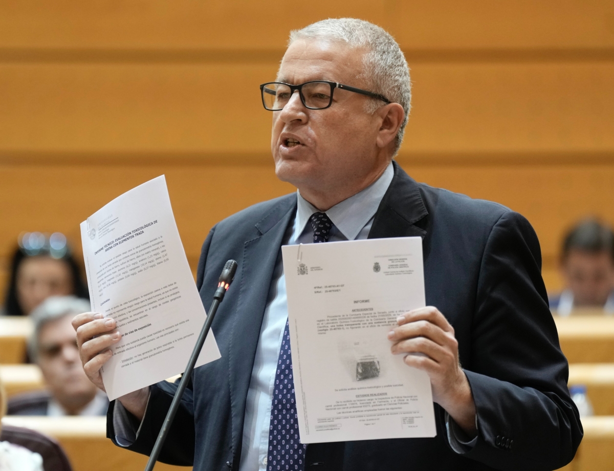 El senador murciano Francisco Bernabé. - Foto: PP El senador murciano Francisco Bernabé.