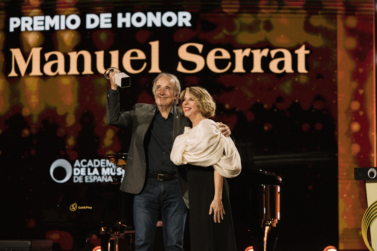 Una Rosalía ausente arrasa en los Premios de la Academia de la Música