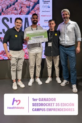 HealthMate, del Parque Científico de la UMH, ganadora del 35º Campus de SeedRocket 
