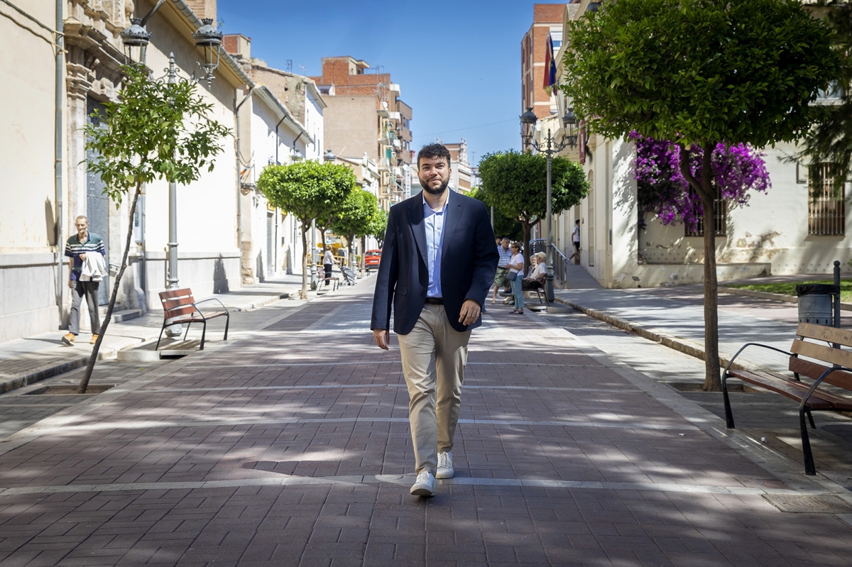 Álvaro Gonzalvo, próximo alcalde de Moncada. - Foto: MARGA FERRER Álvaro Gonzalvo, próximo alcalde de Moncada.