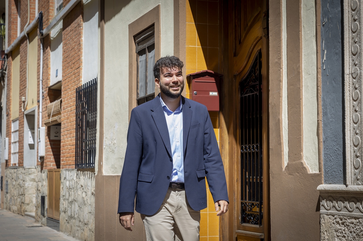 Álvaro Gonzalvo, próximo alcalde de Moncada. - Foto: MARGA FERRER Álvaro Gonzalvo, próximo alcalde de Moncada.