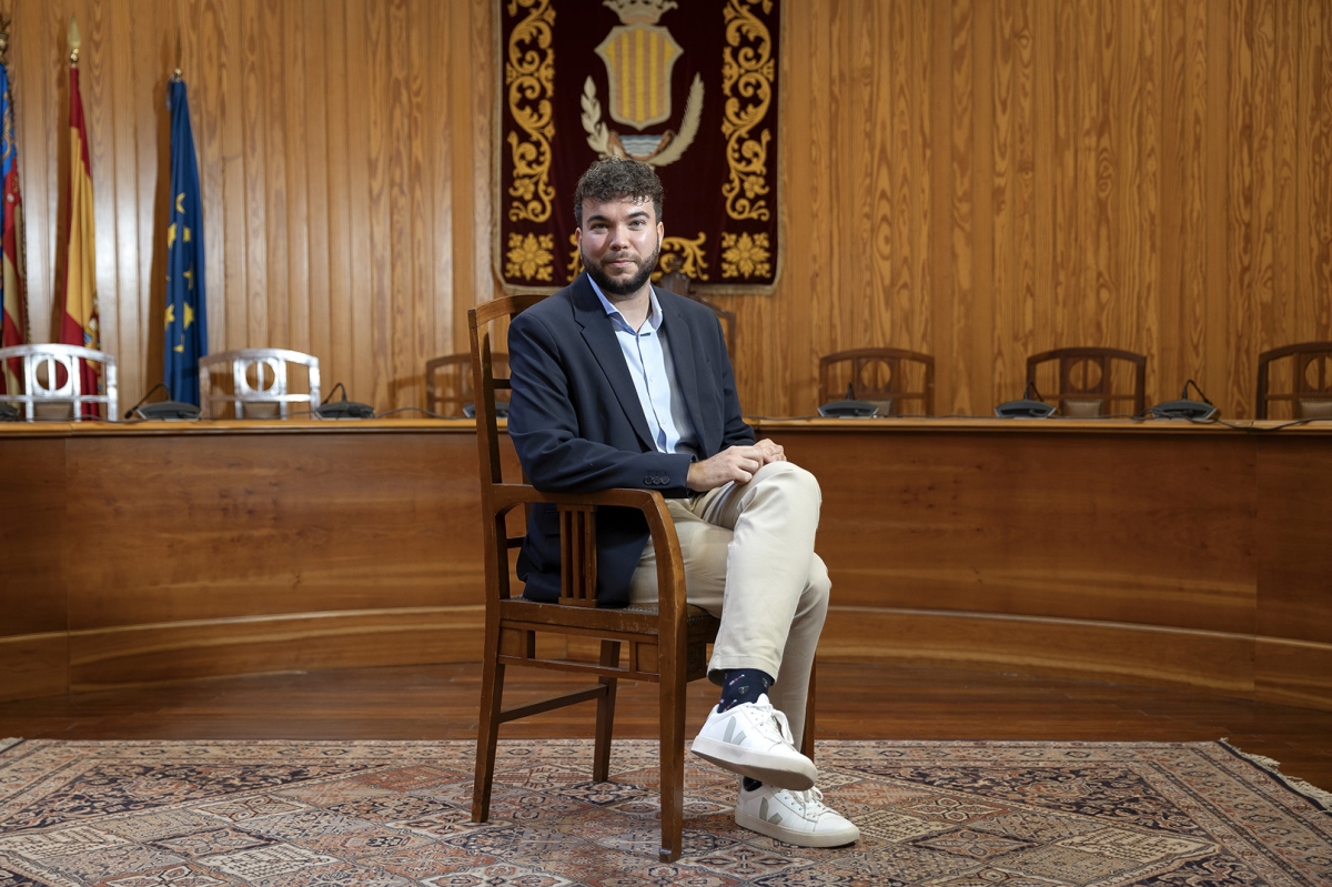 Álvaro Gonzalvo, próximo alcalde de Moncada. - Foto: MARGA FERRER Álvaro Gonzalvo, próximo alcalde de Moncada.