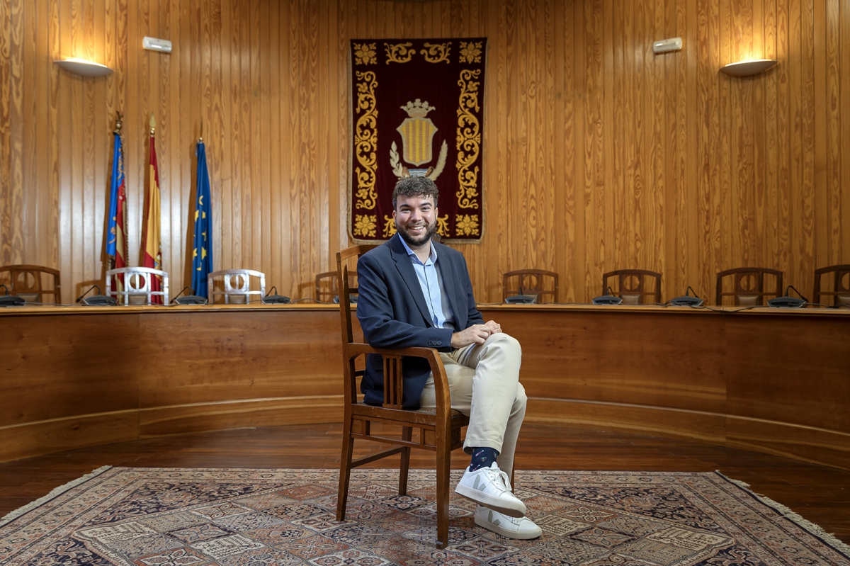 Álvaro Gonzalvo, el joven de Compromís que ha conseguido ser alcalde de Moncada