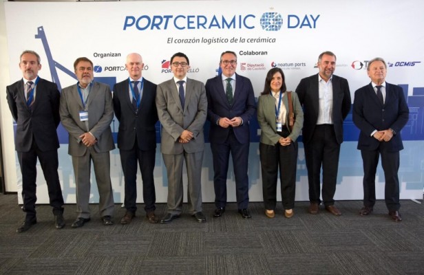 PortCastelló se reivindica para captar más exportación de la cerámica: opta a nuevas líneas o grandes barcos de Europa y el Mediterráneo