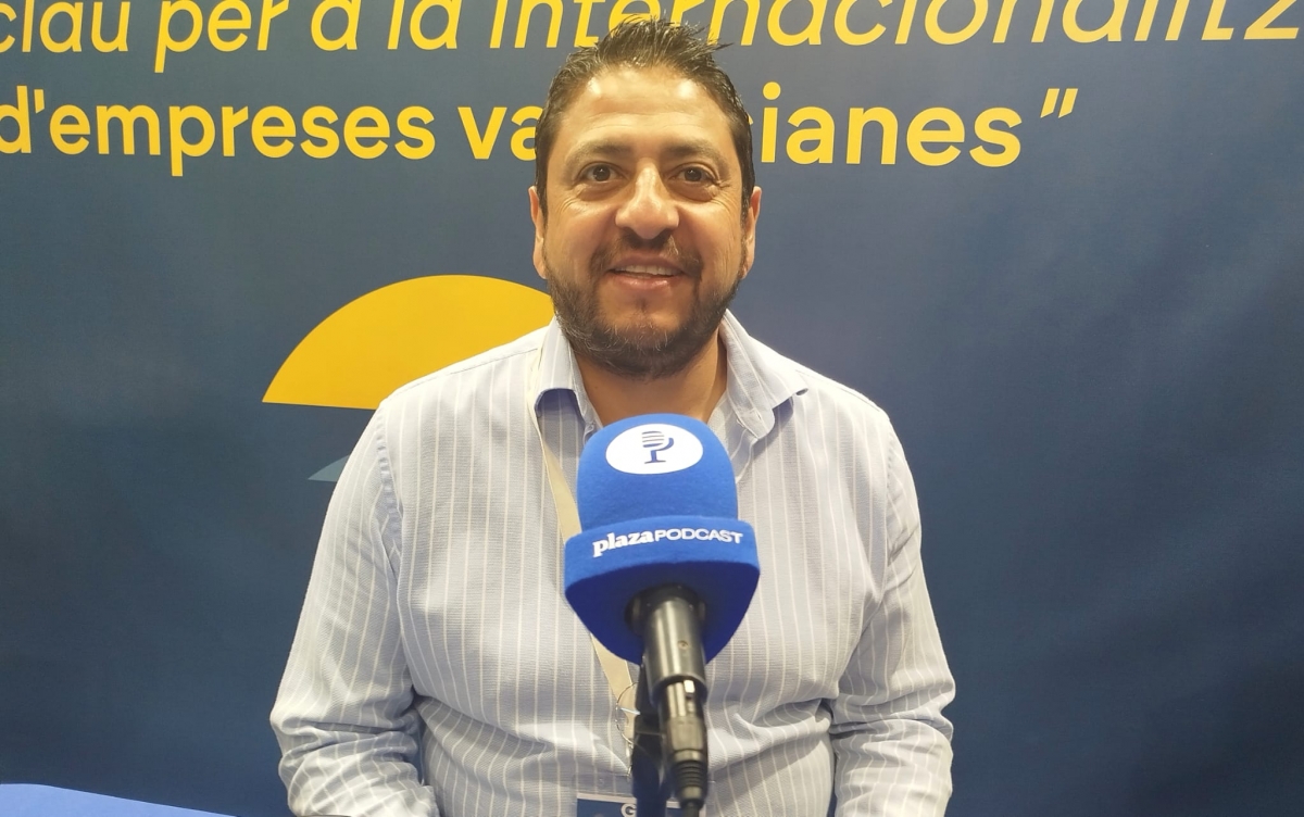 Víctor Eguiarte busca en Go Global nuevos productos valencianos para llevar al mercado mexicano