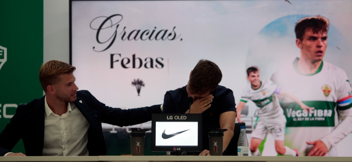 Schinocca y Febas, este miércoles - Foto: FITO GONZÁLEZ Schinocca y Febas, este miércoles