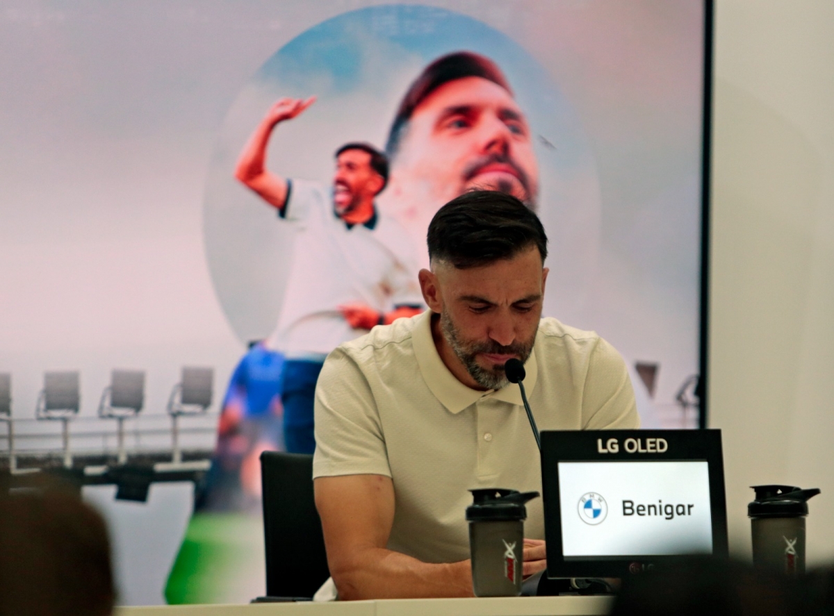 Sarabia pone fin por adelantado a su relación contractual con el club franjiverde - Foto: FITO GONZÁLEZ Sarabia pone fin por adelantado a su relación contractual con el club franjiverde
