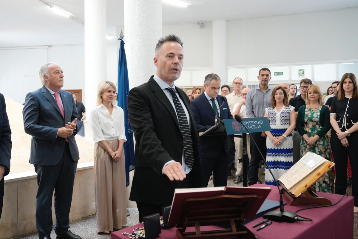Pedro Hellín, vicerrector de Comunicación y Divulgación Científica.