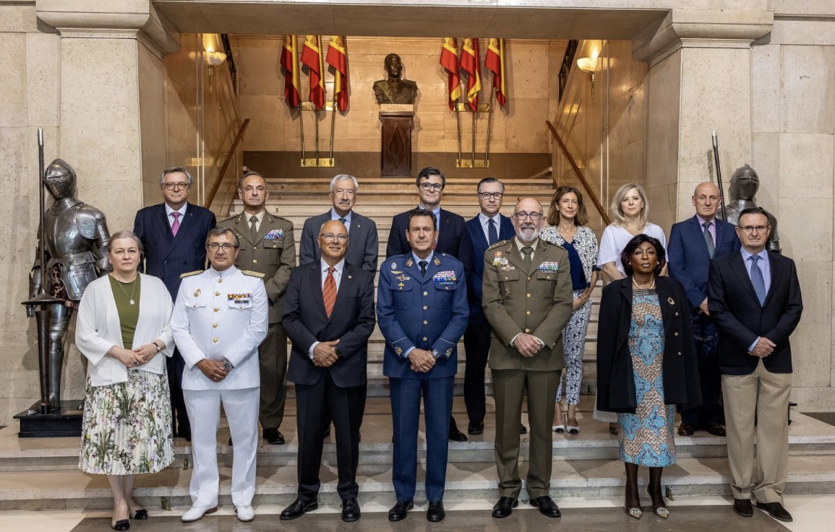 La Fundación Feindef presenta la Feria de Defensa y Seguridad al cuerpo diplomático acreditado en España
