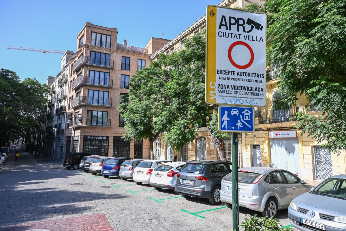 València podría usar el veto al tráfico en Ciutat Vella para intentar retener las ayudas ante la falta de ZBE