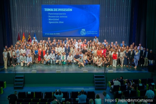 Cartagena refuerza su plantilla municipal con 146 nuevos empleados públicos
