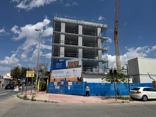 Estas son las Viviendas de Protección Oficial que se están construyendo en San Vicente