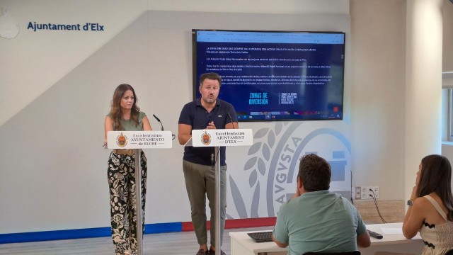 Así será la barraca para jóvenes de Festes d'Elx: 'Elx Light Party', en La Galia de la UMH