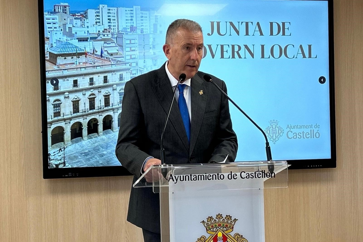 El portavoz del gobierno municipal de Castelló, Vicent Sales.