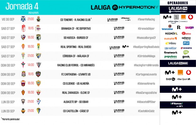 El Real Zaragoza-Elche y el Eldense-Almería se jugarán al mismo tiempo