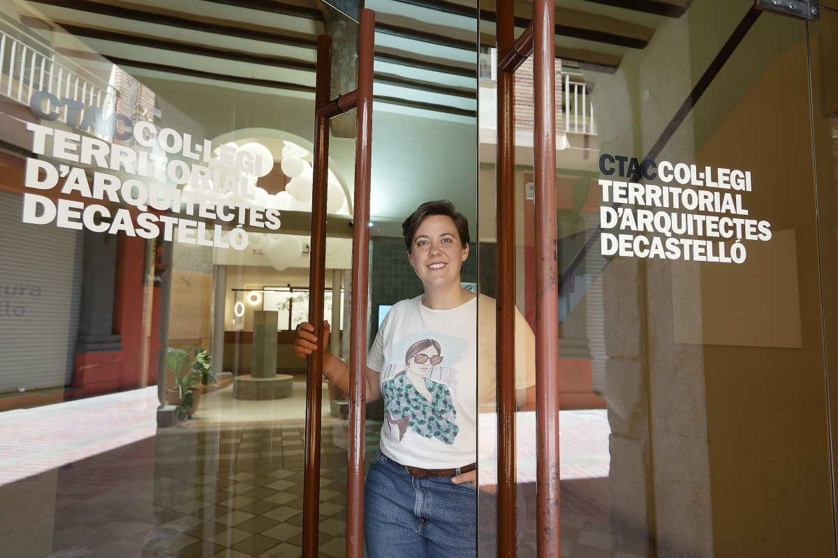 Susana Babiloni, presidenta del Colegio Territorial de Arquitectos de Castellón.
