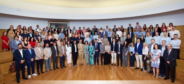 Carmen Berbegal y César Quintanilla estrenan su cargo en el HR Meeting 2026 de la UA